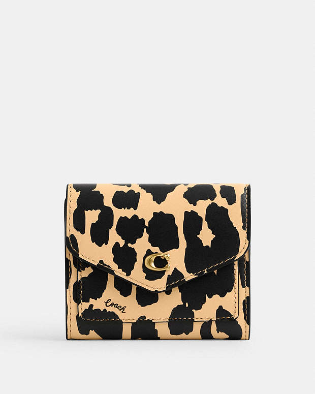 公式】COACH – コーチ | ウィン スモール ウォレット・レオパード プリント