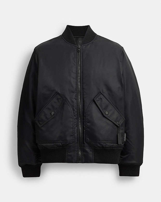 公式】COACH – コーチ | リバーシブル MA-1 ジャケット