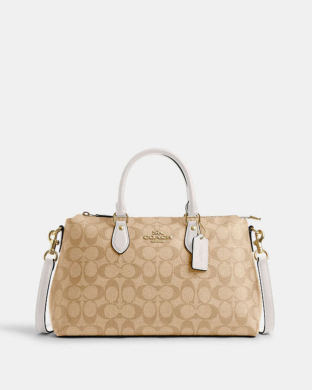 公式】コーチアウトレット | ジョージア サッチェル・シグネチャー