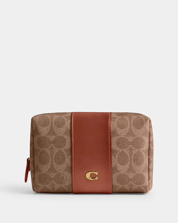 公式】COACH – コーチ | エッセンシャル コスメティック ポーチ