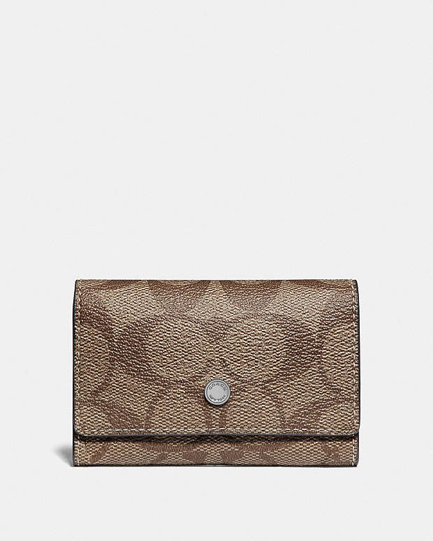 公式】コーチアウトレット | 5 リング キー ケース シグネチャー