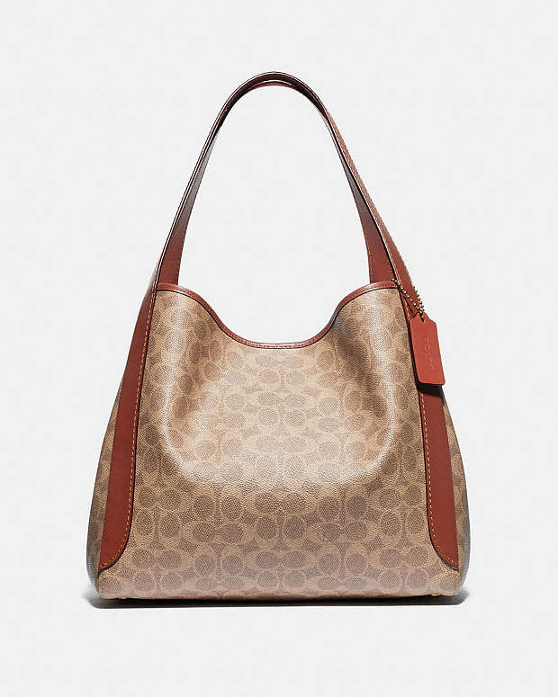 公式】COACH – コーチ | ハドリー ホーボー シグネチャー キャンバス