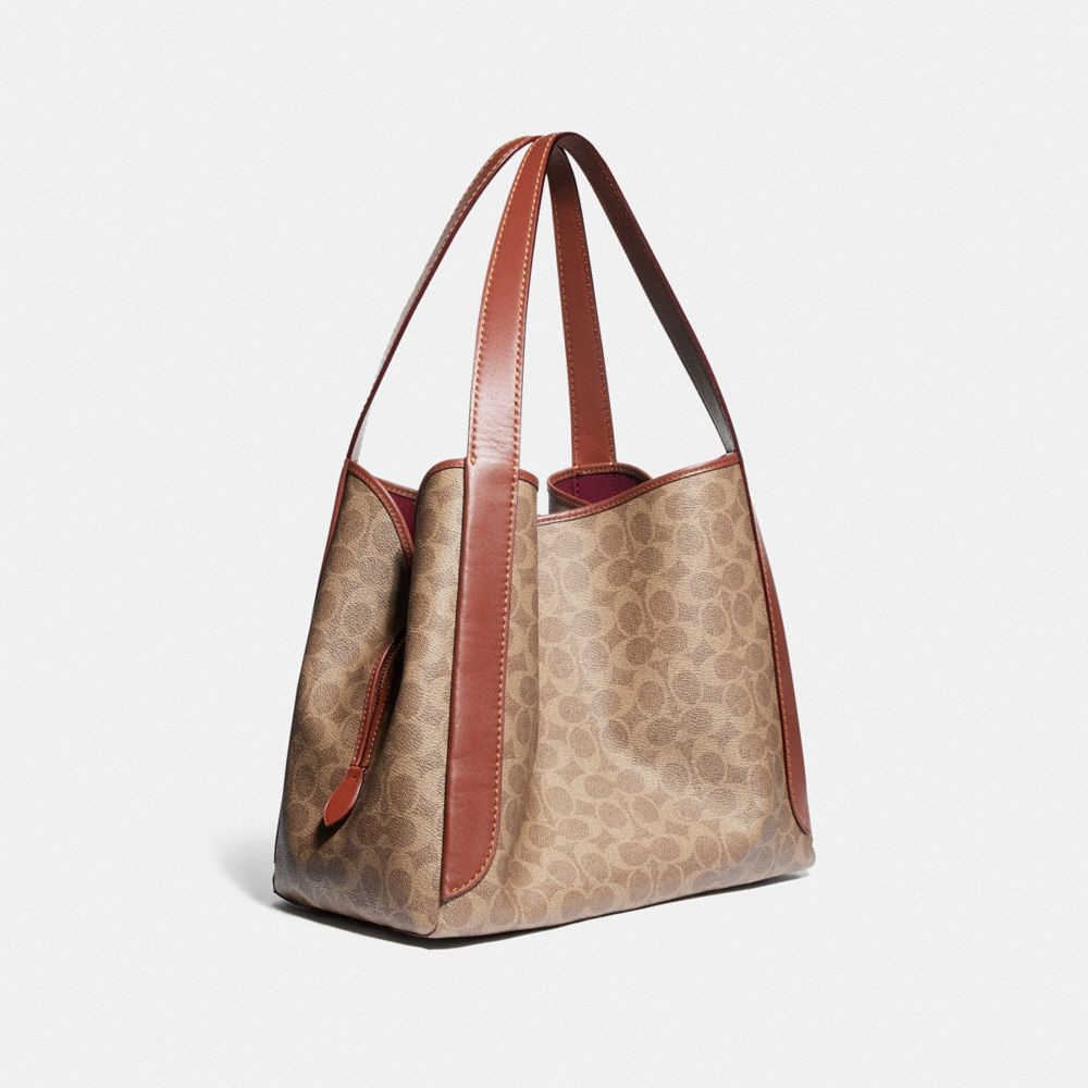 COACH® | Hadley Hobo In Signature Canvas