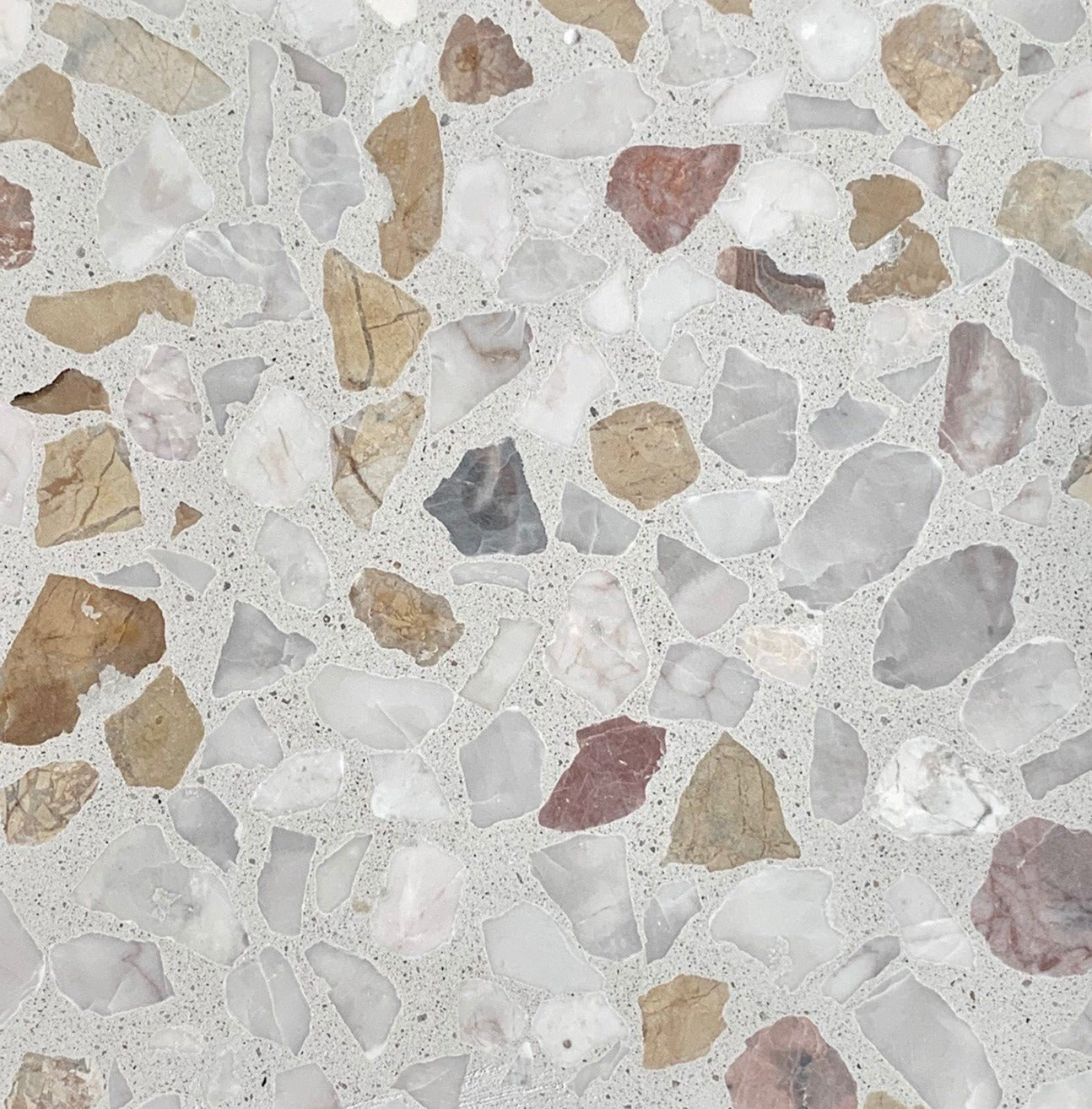 サドラー コンクリートテラゾータイル カラフル大 20cmx20cm