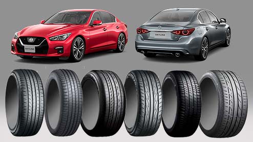 スカイラインのタイヤ～V37のおすすめ低燃費/スポーツタイヤ11選 - COBBY