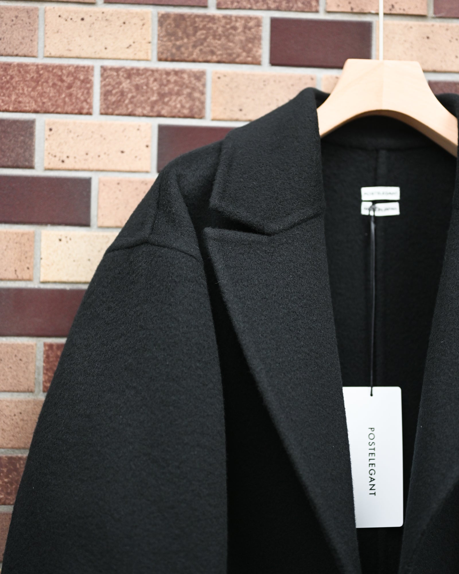 POSTELEGANT - Wool Rever Coat | COELACANTH ポステレガント 正規取扱