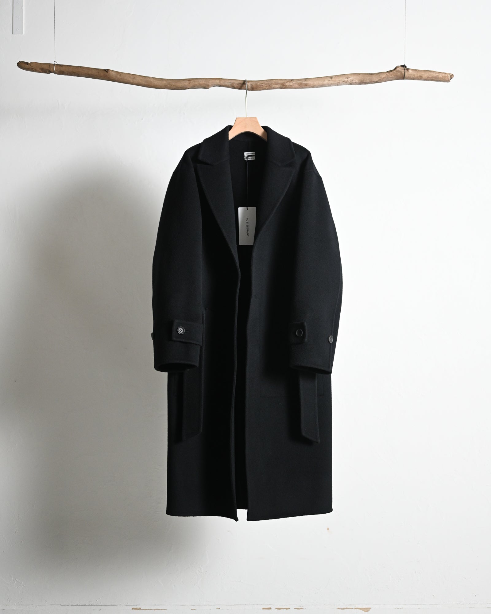 POSTELEGANT - Wool Rever Coat | COELACANTH ポステレガント 正規取扱