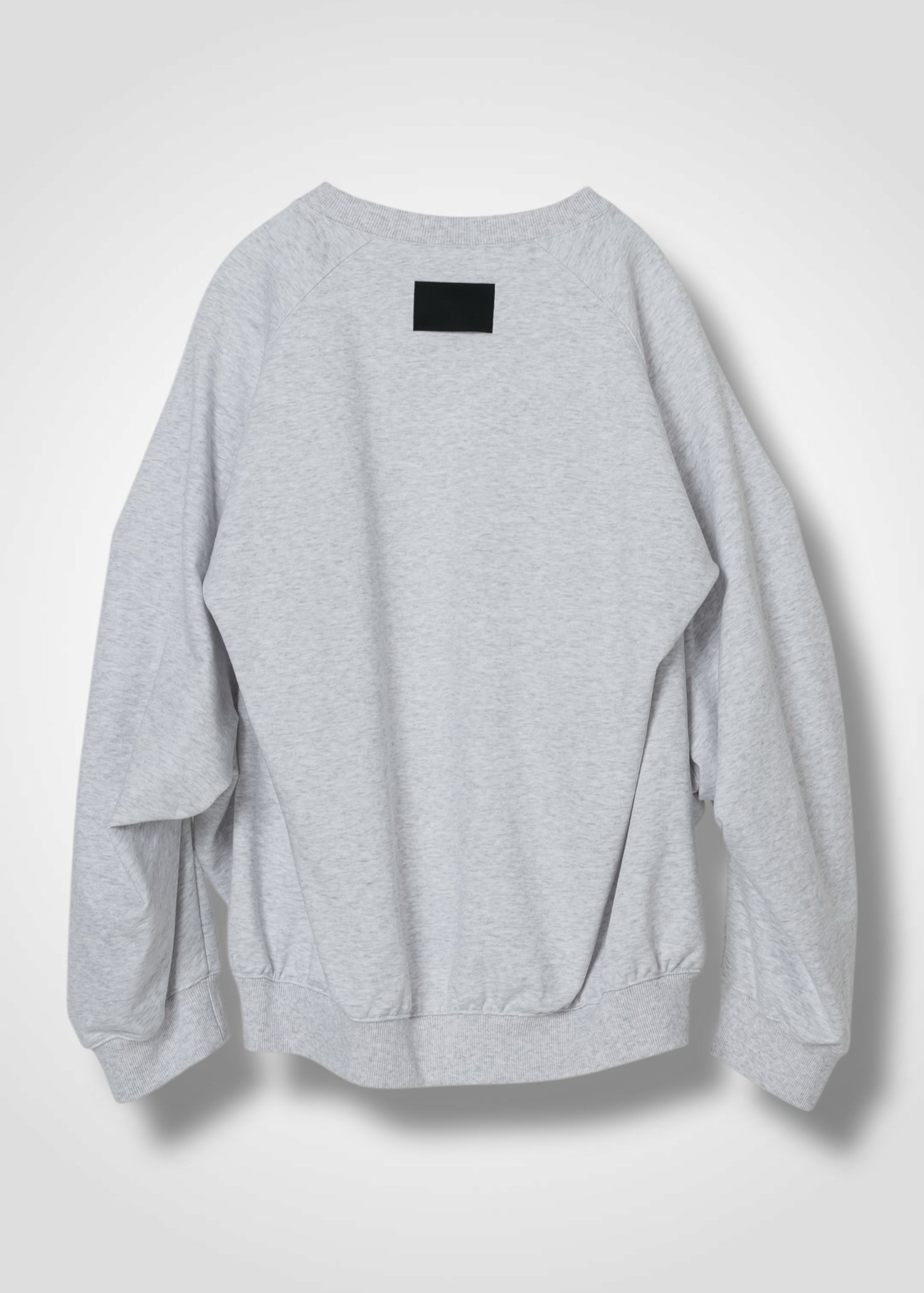 LEILA WIDE CUFF SWEAT SHIRT, Oversized sweatshirt, Made in Japan