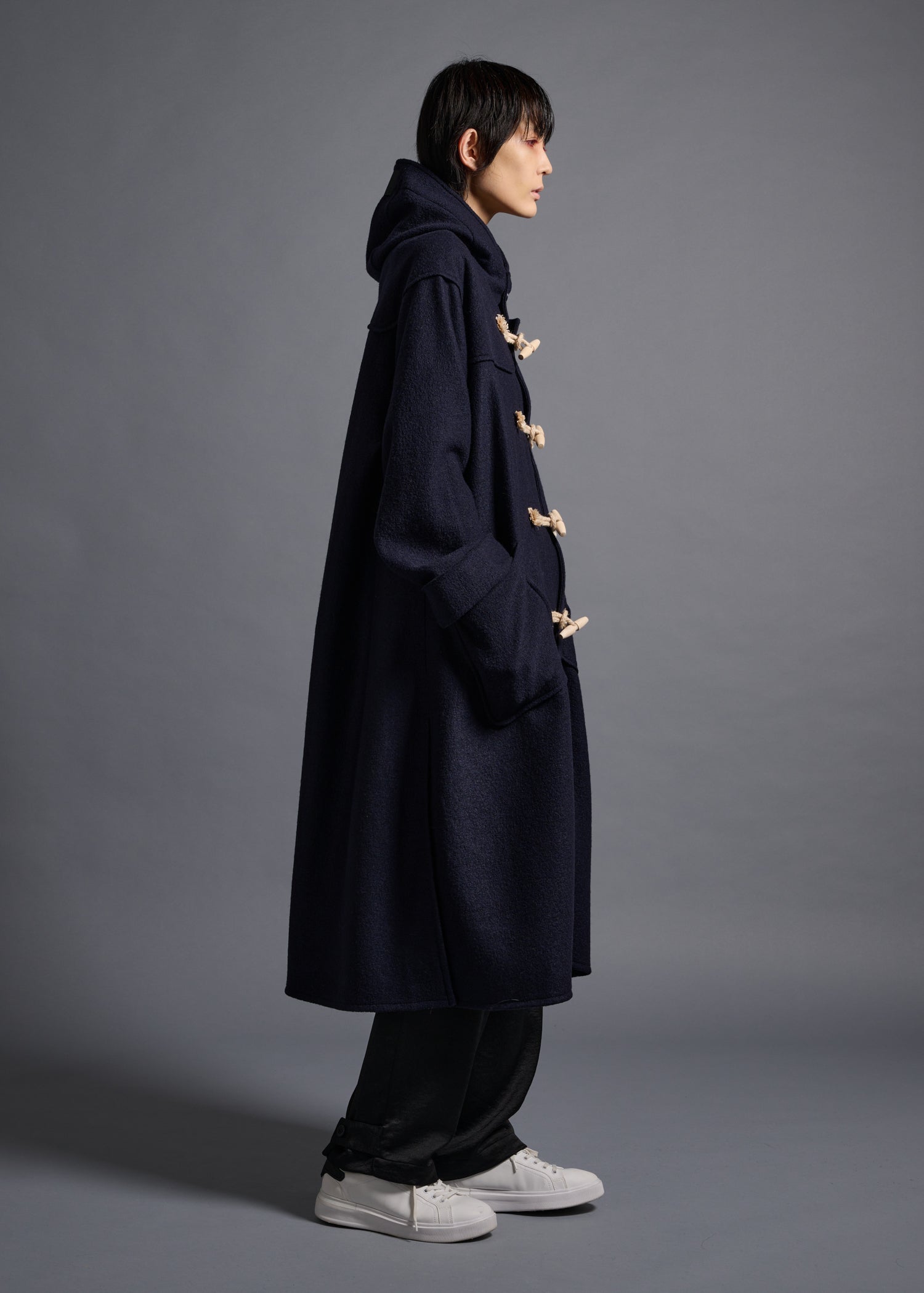 MONICA DUFFLE COAT, ダッフルコート、マンテコ、ウール、日本製