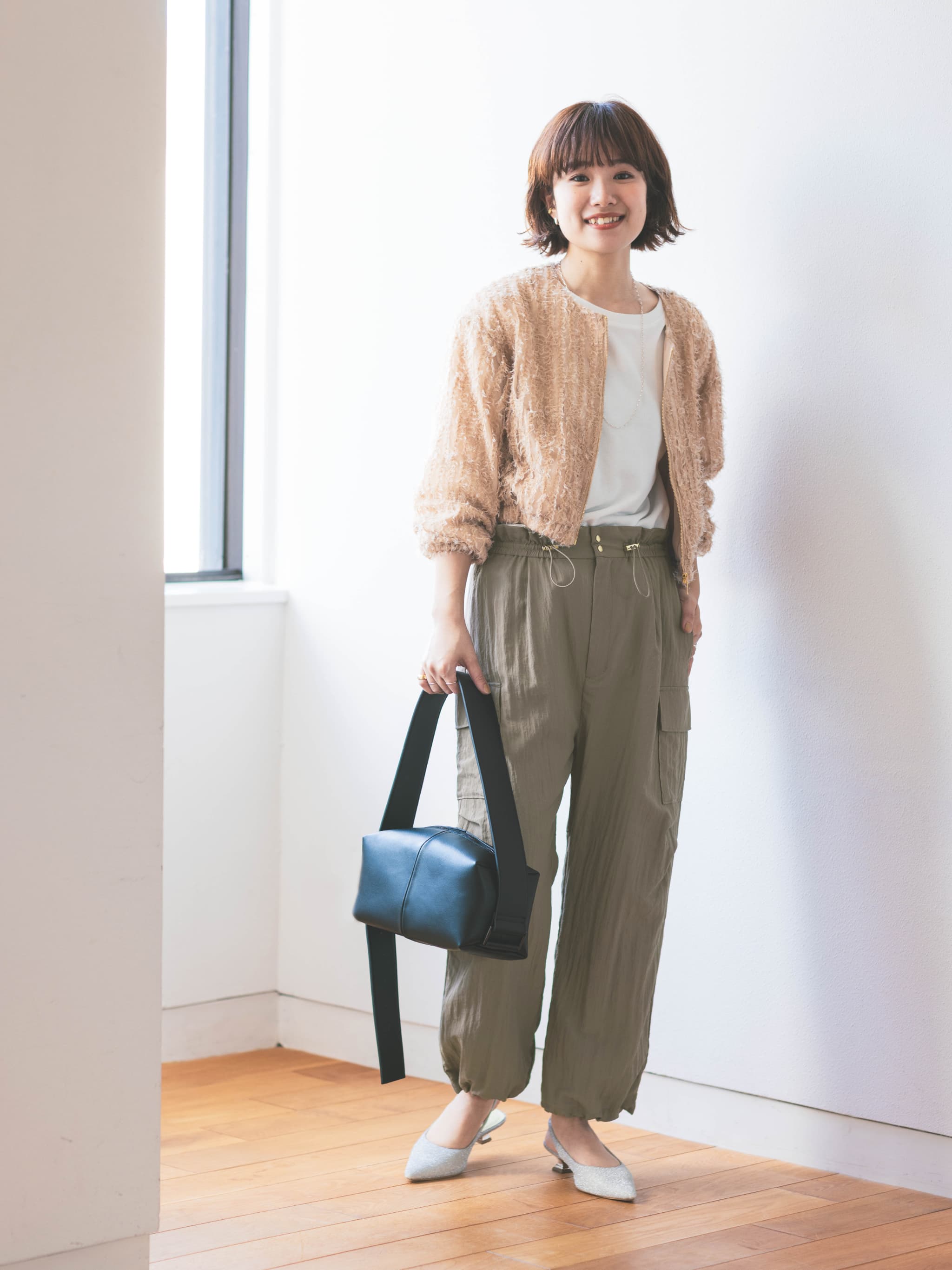 ドロストデザインワークパンツ-short & regular | 小柄・低身長女性