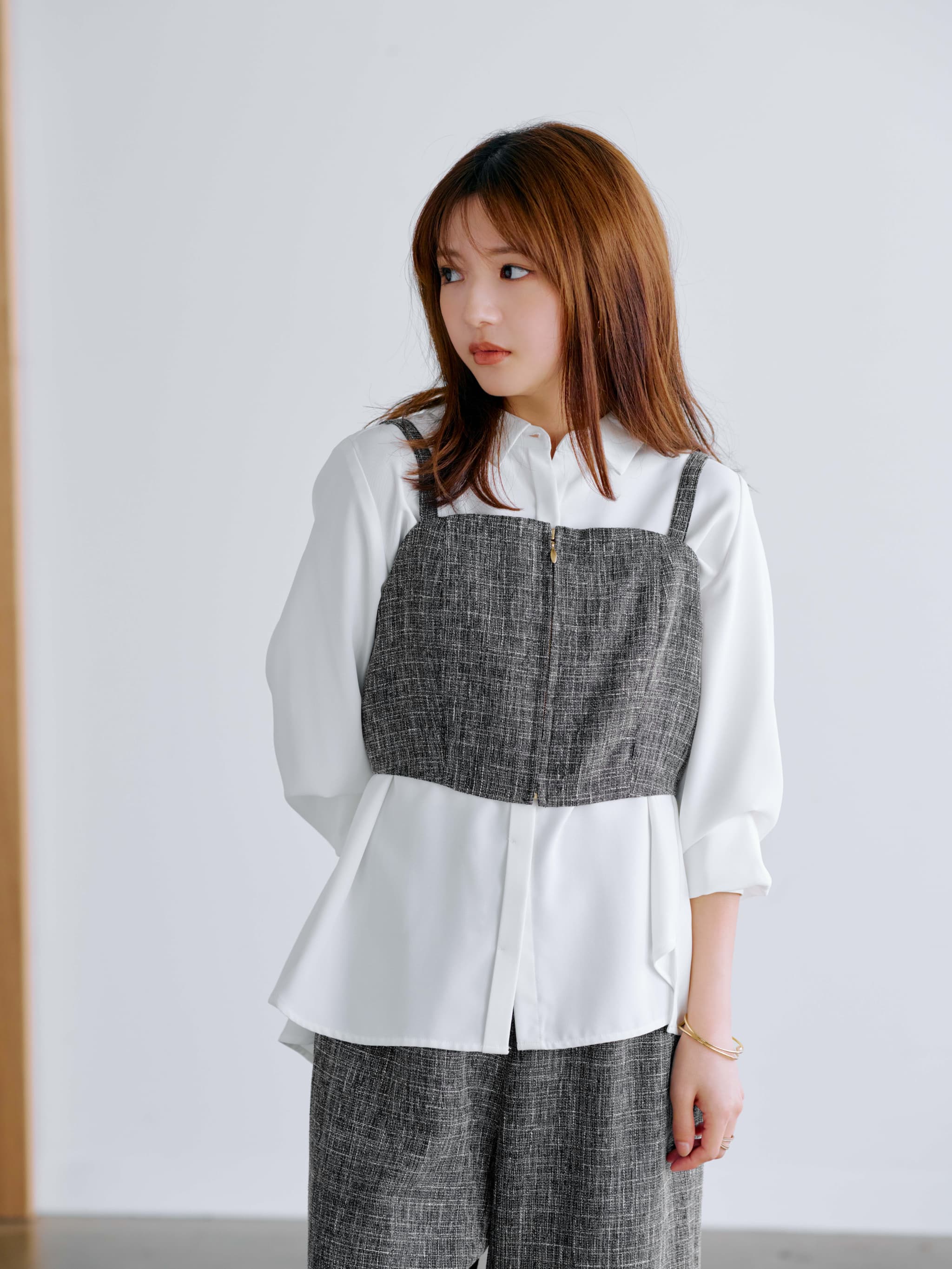 ラメツイードセットオールインワン-short & regular | 小柄・低身長