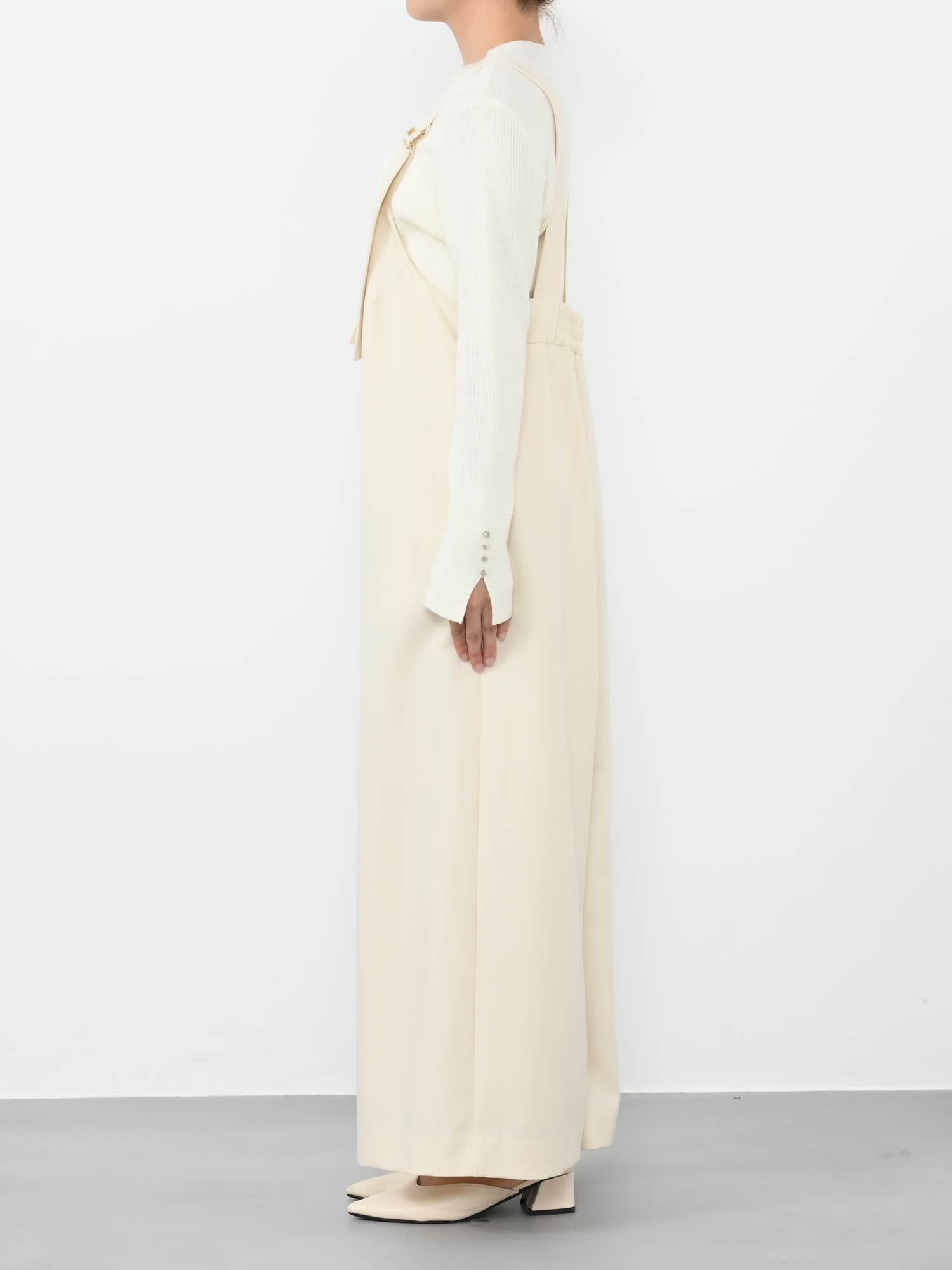 ゴールドバックルサスペンダーオールインワン-short & regular | 小柄