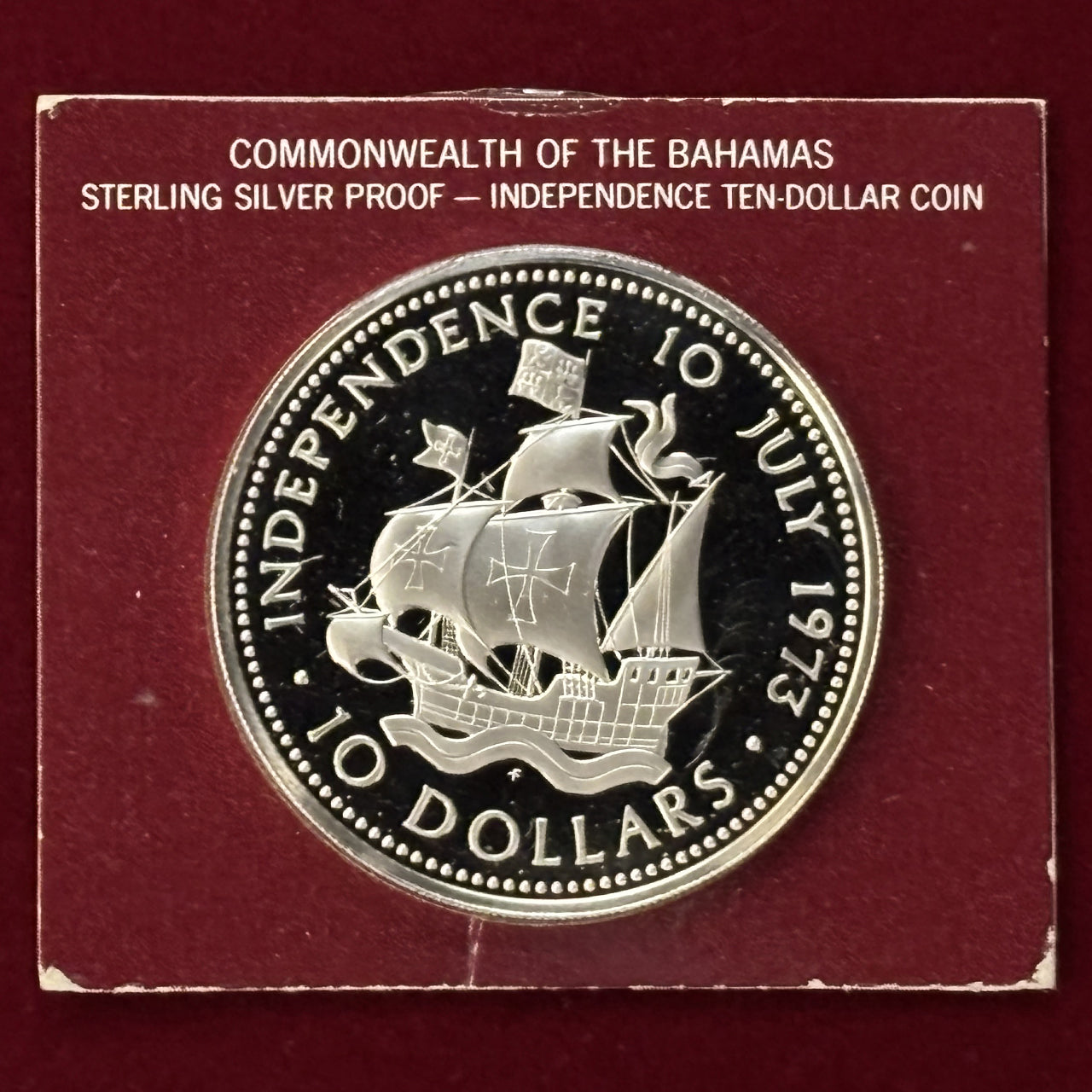 バハマ】10ドル 銀貨 プルーフ 1973［B-0000385］ – ワールドコインズ