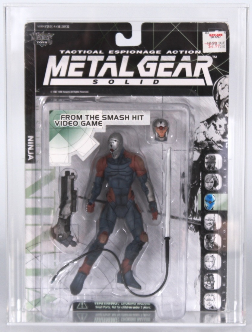 1999 McFarlane Toys Metal Gear Solid Carded Action Figure - Ninja