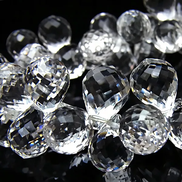 レーザークリスタル 15～39mm［アクアブルーカラー］【1連販売