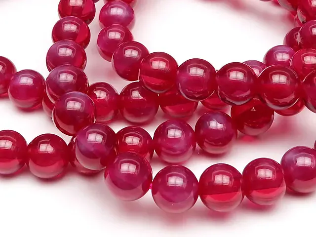 合成スタールビー 丸玉ブレス 6mm【1コ販売】 | 天然石専門店