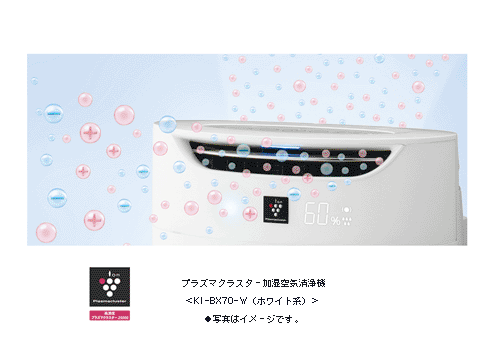 プラズマクラスター25000加湿空気清浄機 2機種を発売 | ニュース