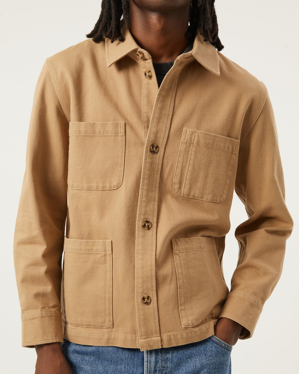 Misha Overshirt - TAN – Corridor