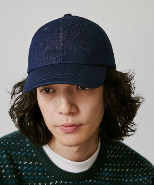 デニムベースボールキャップ