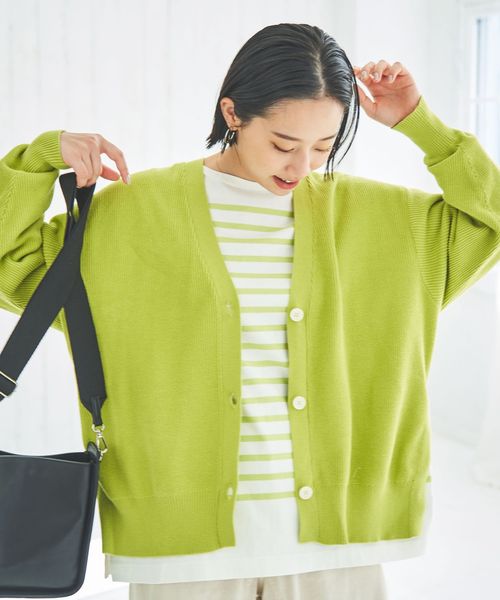 カタアゼVネックカーディガン