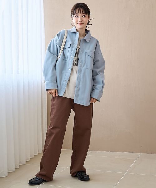 メルトン中綿CPOジャケット