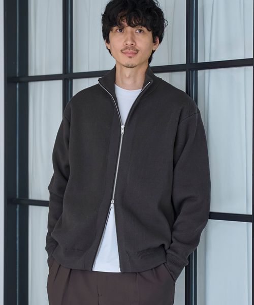 ドライバーズニットブルゾン