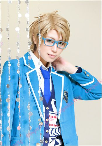 あんさんぶるスターズ! 遊木真 風 ウィッグ 【カラー変更可】 あんさん