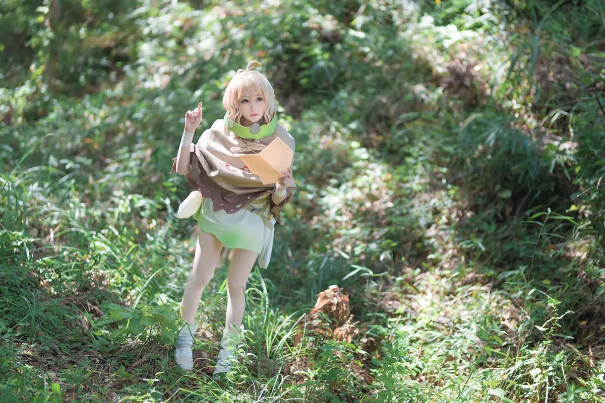 コスプレイヤーこめこ『Dr.STONE』スイカの胸に迫る写真 | COSPLAY MODE