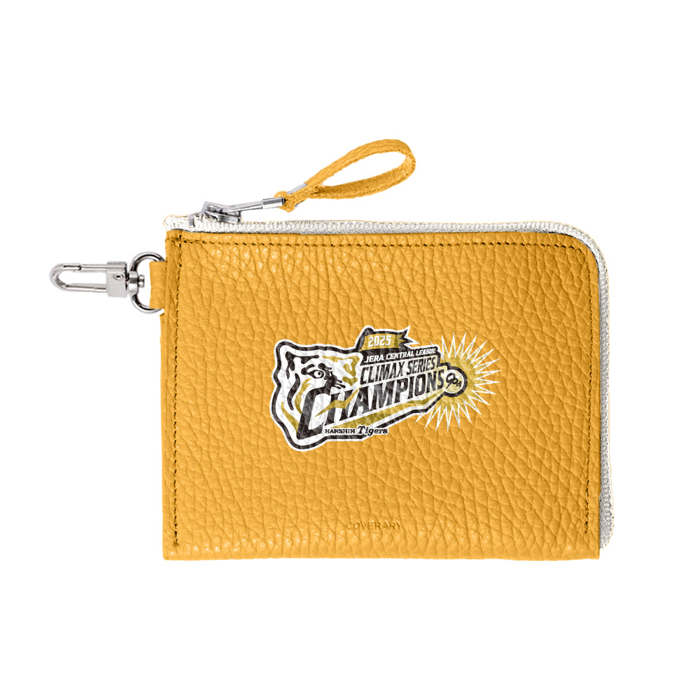 期間限定】阪神タイガース × COVERARY 2025CS優勝ロゴ 本革 イタリアン