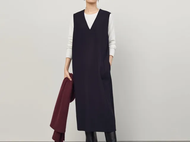 ウールライクジャンパースカート SOÉJU（ソージュ）