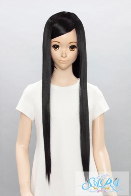 SARAストレート80cm - Sブラック01 | ウィッグ 黒 | コスプレウィッグ