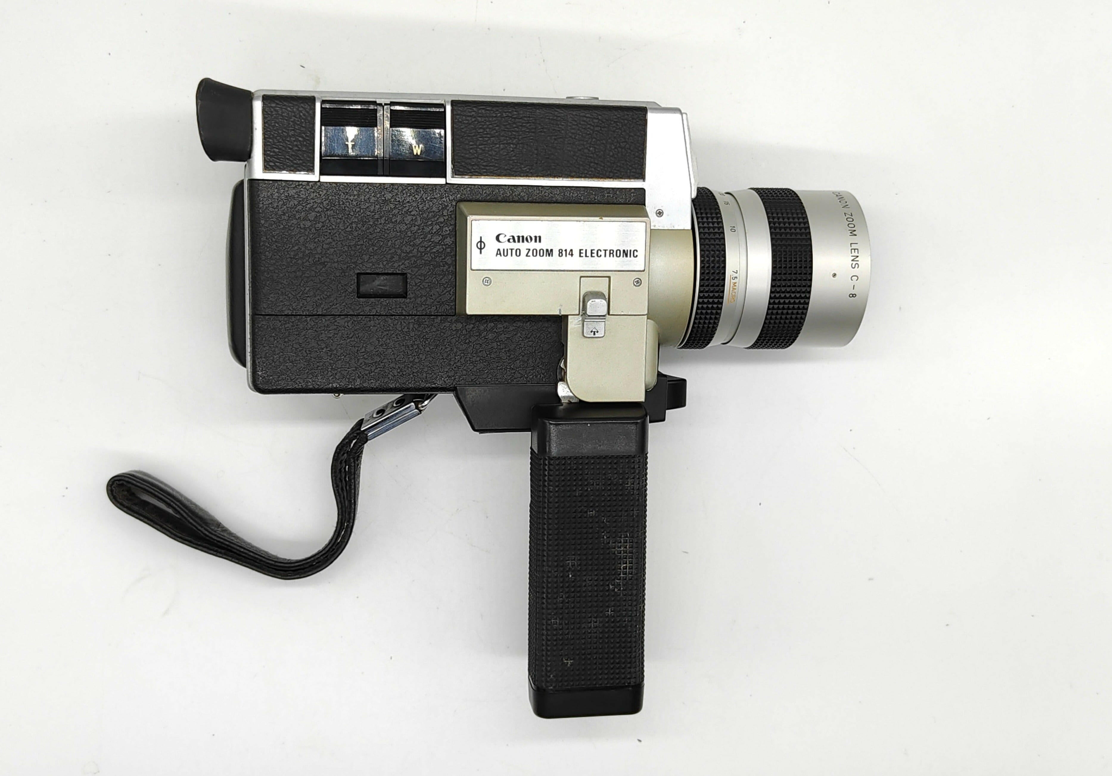 FILM TESTED Canon Auto Zoom 814 Electronic Super-8 movie camera