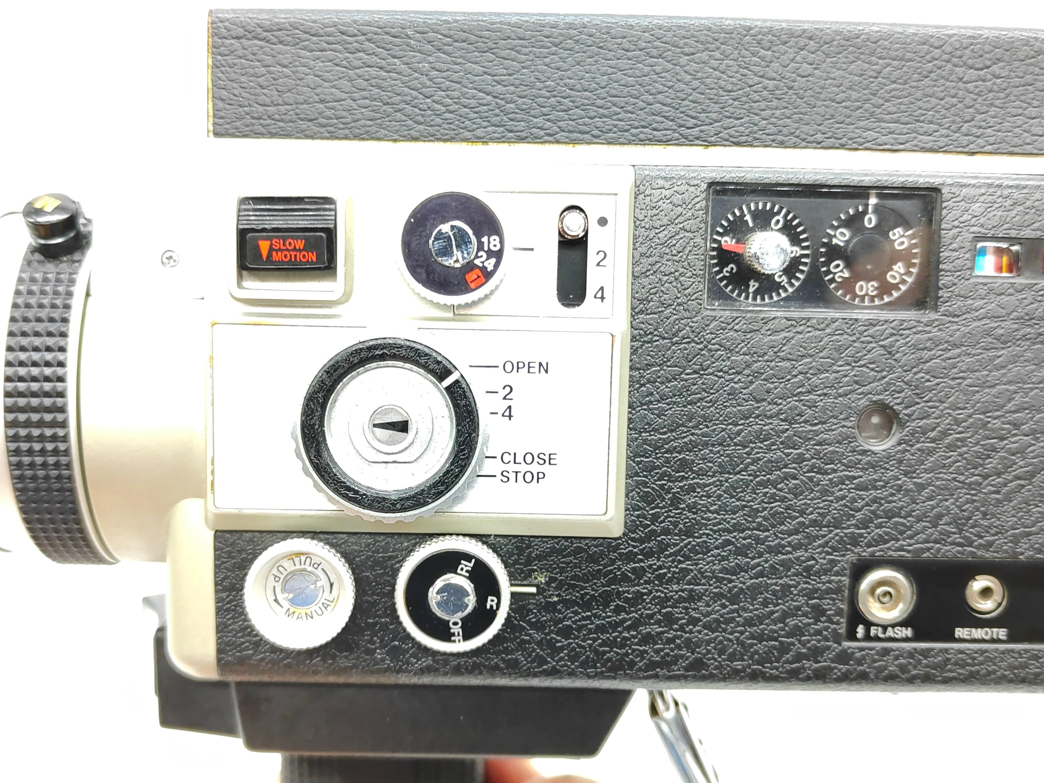 FILM TESTED Canon Auto Zoom 814 Electronic Super-8 movie camera