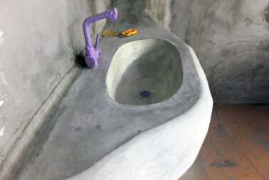 左官で世界に1つの洗面台をデザインできる期待感MAX「モールテックス