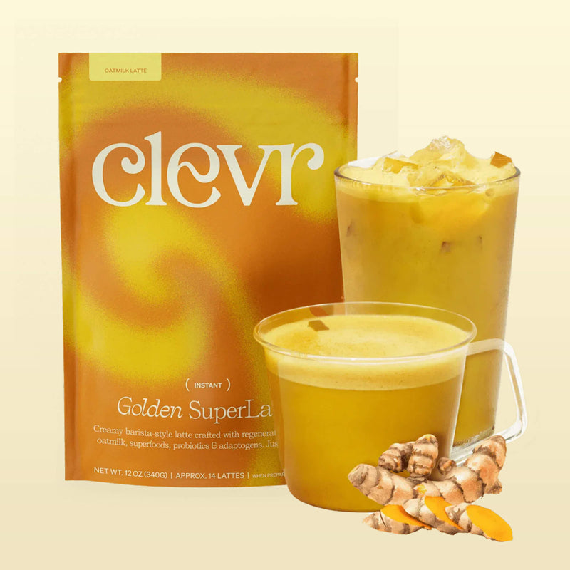 Golden SuperLatte |Turmeric & Adaptogen Latte | Clevr Blends