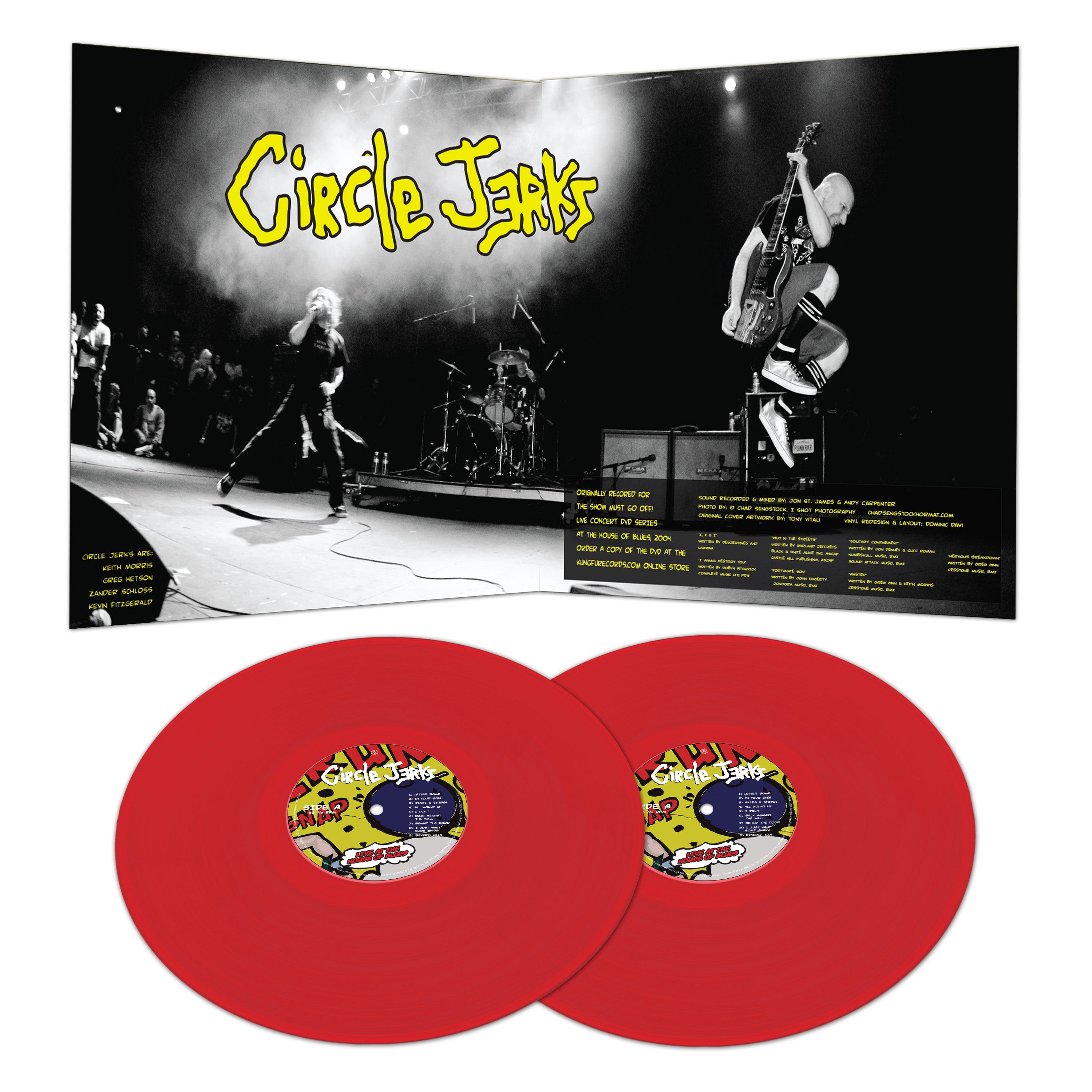 Circle Jerks - Live At The House of Blues (Red Double Vinyl
