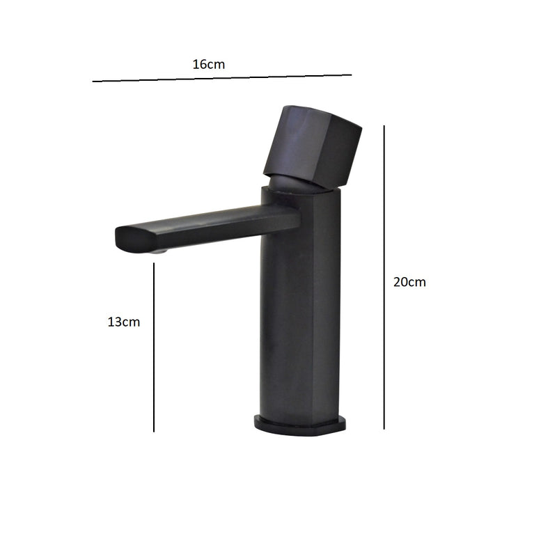 Misturador Monocomando para Lavatório Black Matte