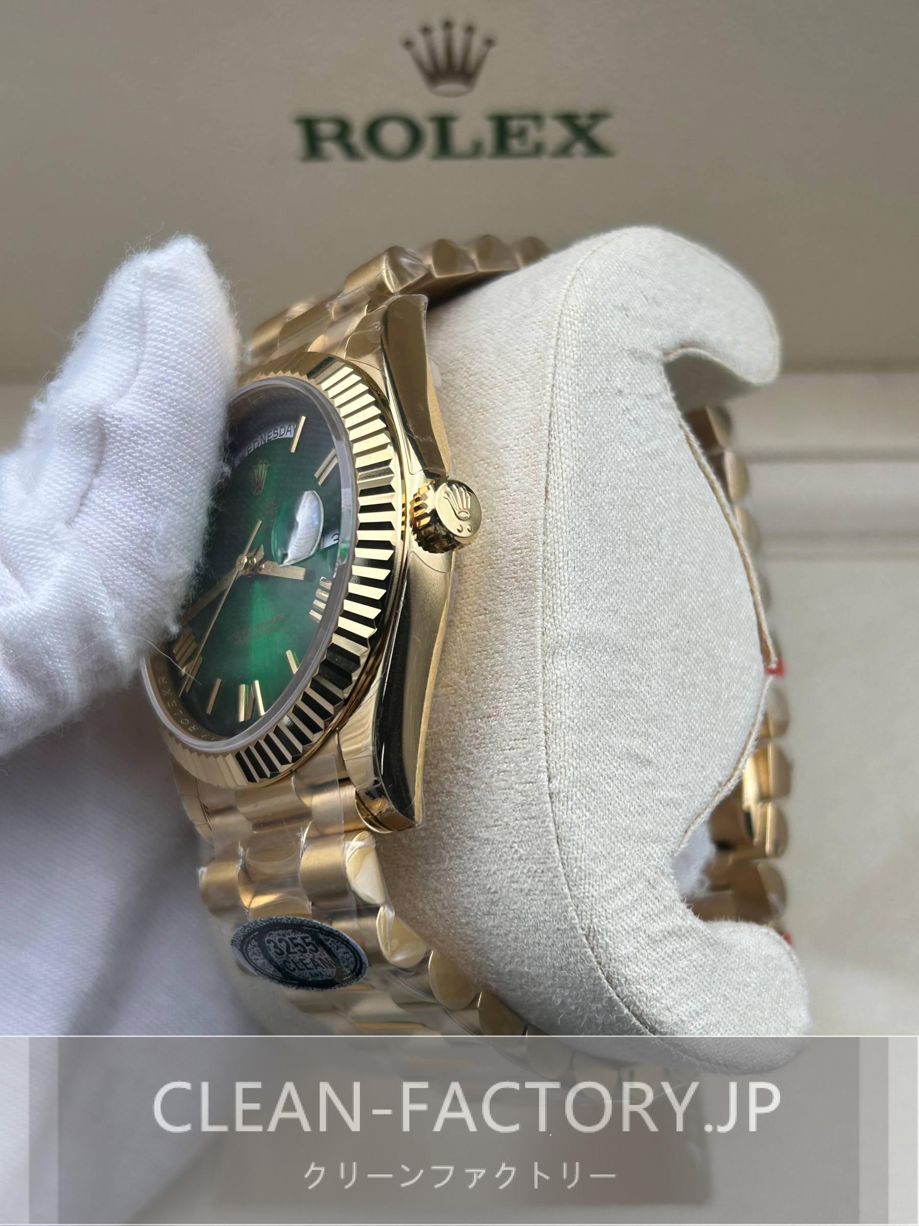 クリーンファクトリー ロレックスデイデイト40mm 228238 プレジデント