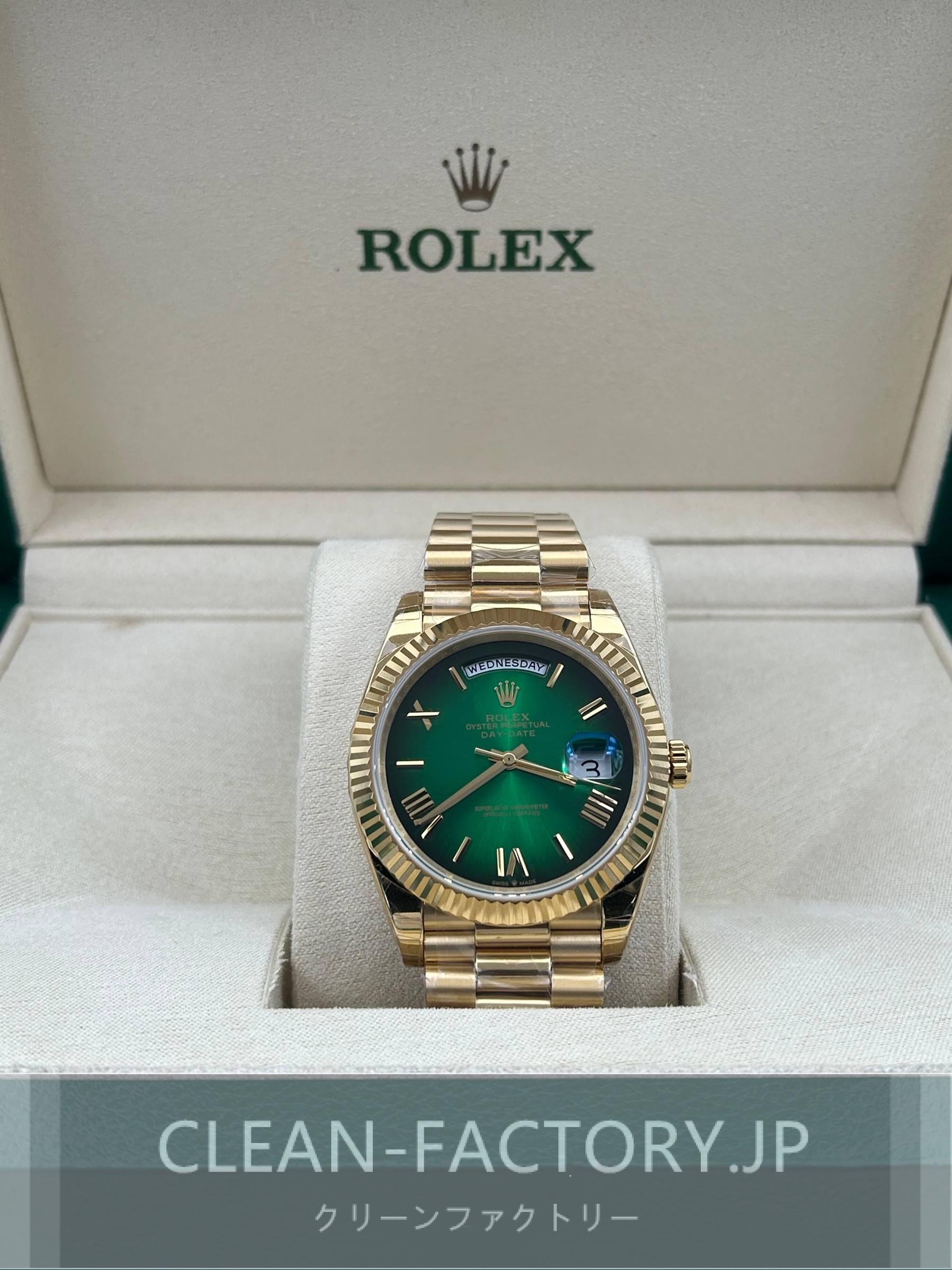 クリーンファクトリー ロレックスデイデイト40mm 228238 プレジデント