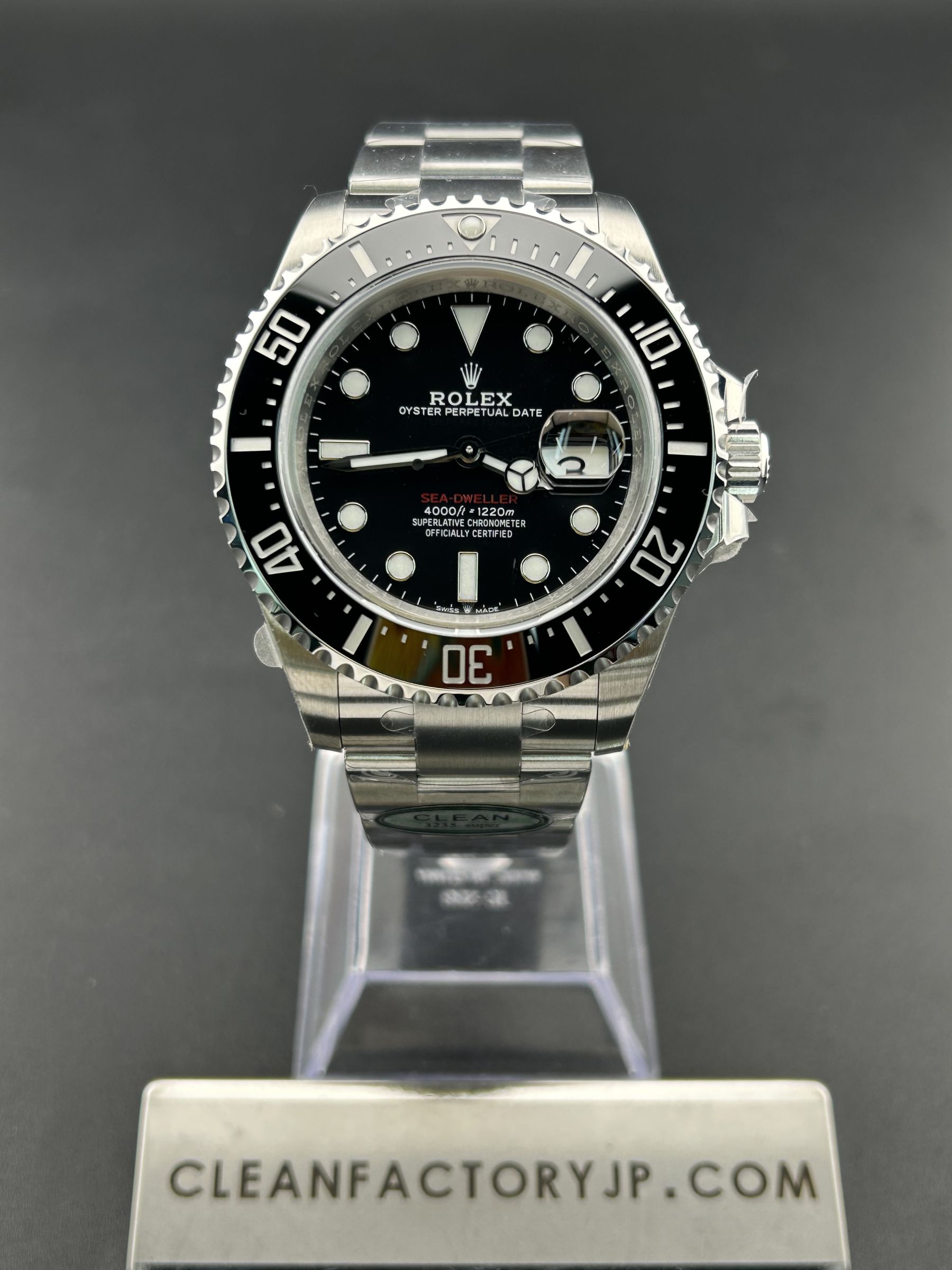 CLEANクリーン工場 ROLEXロレックスシードゥエラー126600 “赤シード