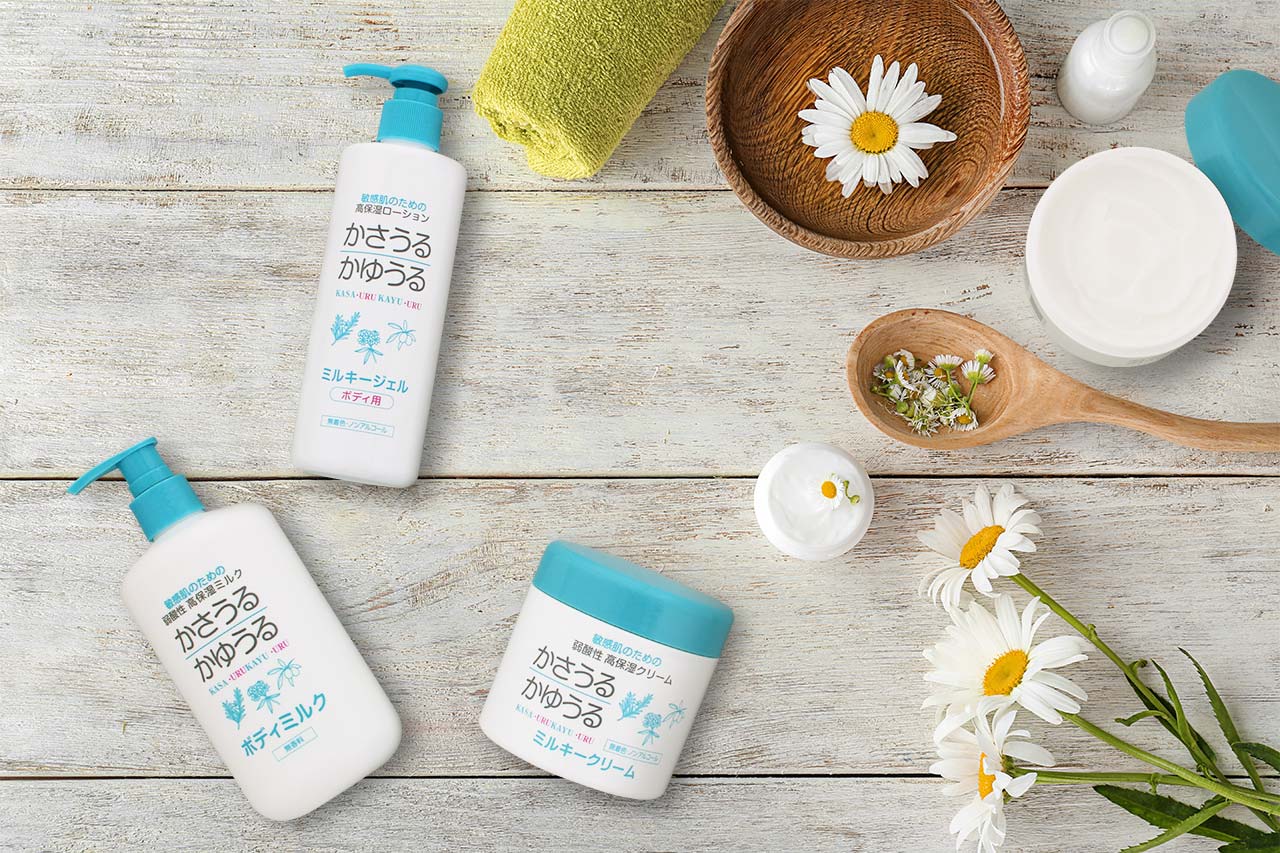 かさうるかゆうる ミルキージェル ポンプタイプ｜ドラッグストアで