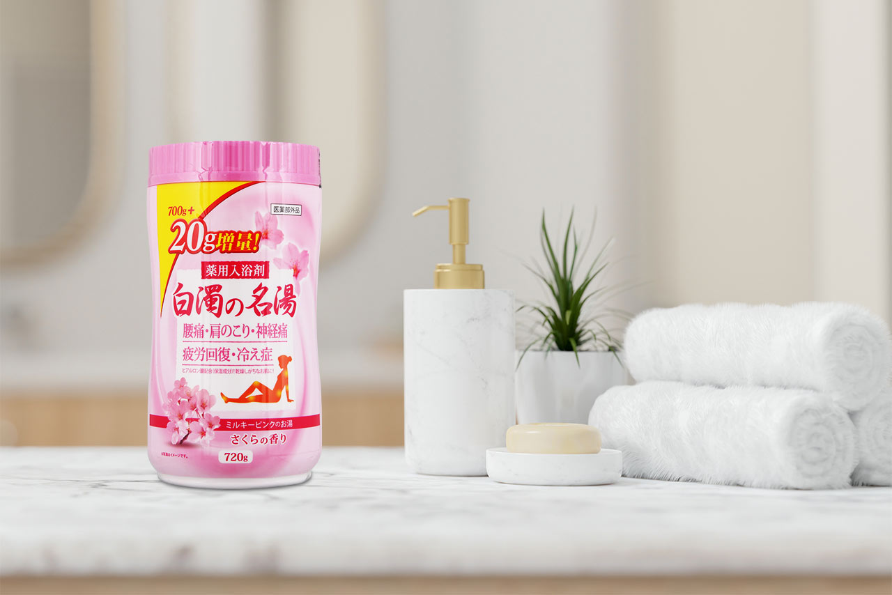 NID 白濁入浴剤 さくら｜ドラッグストアで買えるNID PB