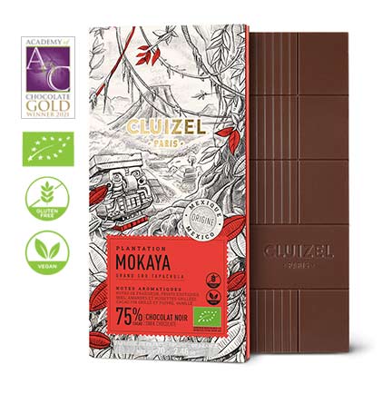 Dark Chocolate Bar, 75% Single Estate Mokaya – Chocolat Michel Cluizel