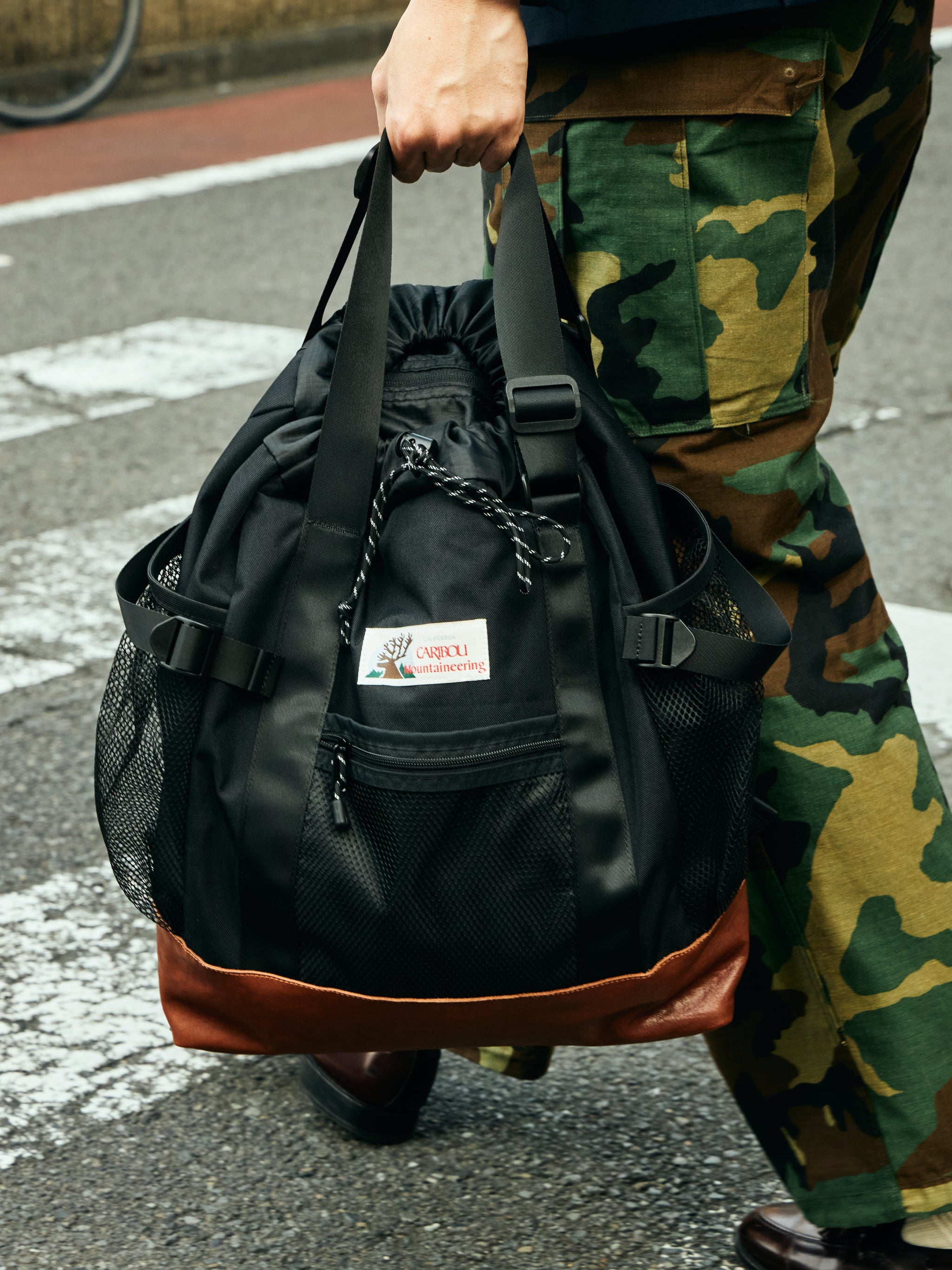 Caribou MOUNTAINEERING×2nd】レザーボトム パックトート – CLUB 2nd