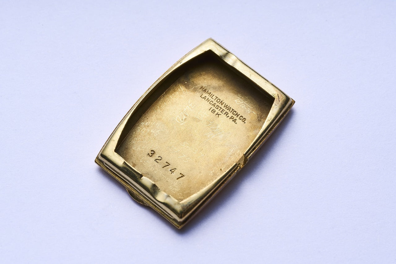 1930s 後期 HAMILTON “SUTTON” 18Kスモセコ手巻きウォッチ【5営業日