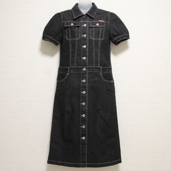黒デニムワンピース - ピンクハウス通販｜リサイクルブティックClub CANDY