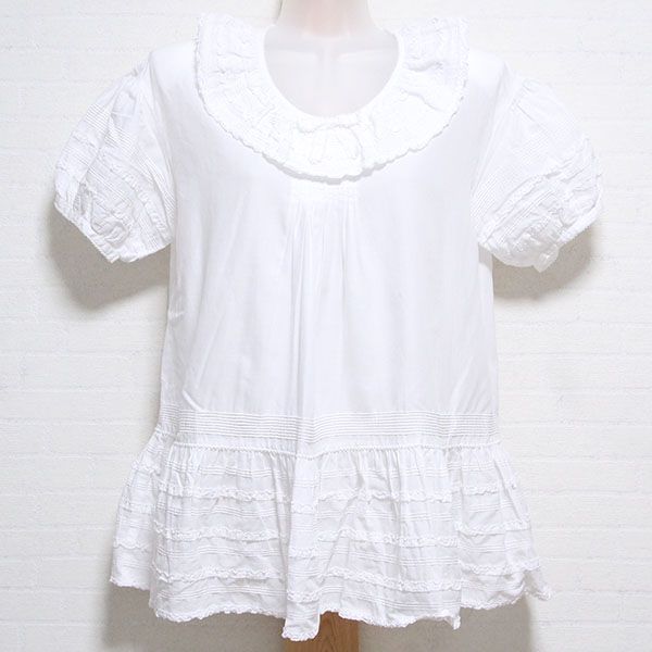 ワンダフルワールドピコフリルブラウスピンクハウス