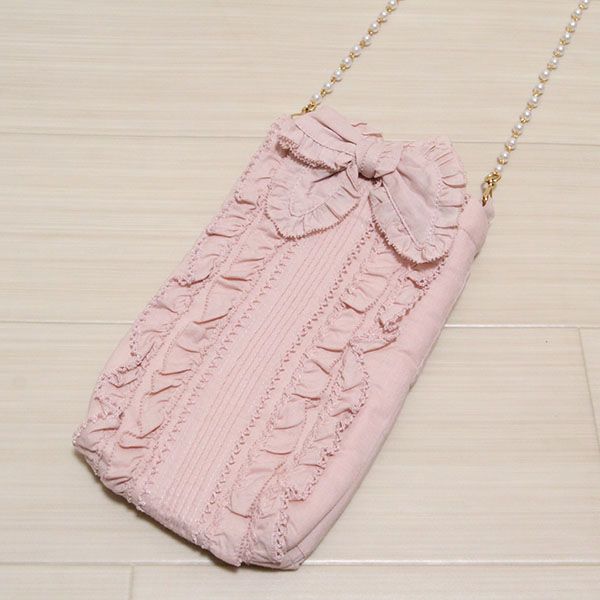 ピンクローンフリルスマホポシェット - ピンクハウス通販｜リサイクル