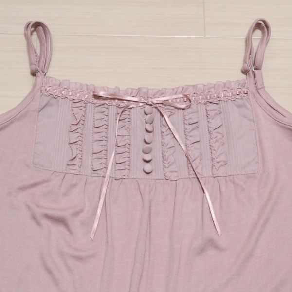 ピンクローン段々フリルカットソーキャミソール - ピンクハウス通販