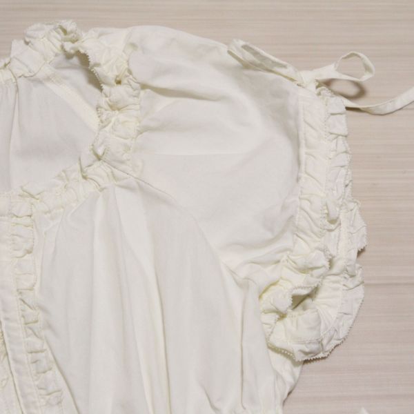 生成ロゴ刺繍入りピコフリルブラウス - ピンクハウス通販｜リサイクル